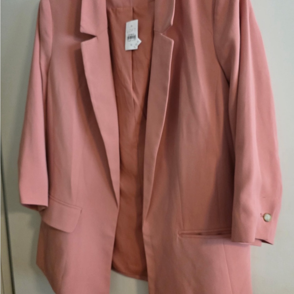 LOFT Pink Blazer